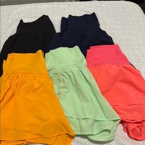 SET OF 5 AERIE SHORTS